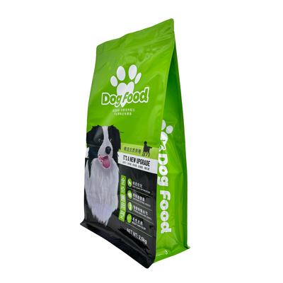 kopen 2.5kg Custom Design Fresh Keeping Heavy Duty Aluminium Foil Gelaagd Flat Box Bottom Hervergrendelbare hondenvoerzakken met rits online manufacture