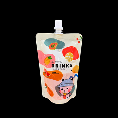 kopen BPA-vrij, op maat gedrukt, gespoten, opstaand zakje voor babyvoeding, vloeibare voeding, soep, drank online manufacture