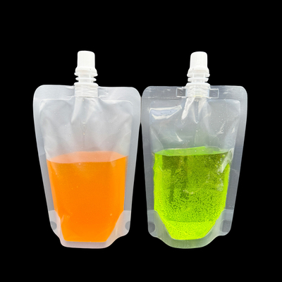 kopen Herbruikbare heldere matte doorschijnende zakjes voor koude warme dranken, melk, vruchtensap, cocktail online manufacture