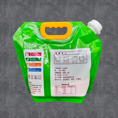 kopen 250 ml 1L 1.5L 2.5L 5L 10L Custom Stand Up Spout Pouch Bag Opvouwbare Buitenopslag Drinktas online manufacture