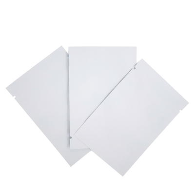 kopen Aluminiumfolie met voering Flat 3 Side Seal Vacuum Seal Matte White Mylar Bags Pouch voor voedsel, snacks, accessoires Verpakking online manufacture