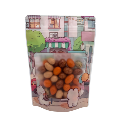 kopen HP Digitaal drukken Recyclebaar voedsel Stand-up pouches voor kruiden Snack thee specerijen Huisdiervoedsel En snoep online manufacture