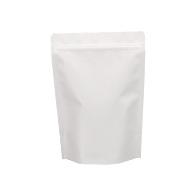 kopen Gelamineerde witte kraftafstandzak met aluminiumfolie met rits online manufacture