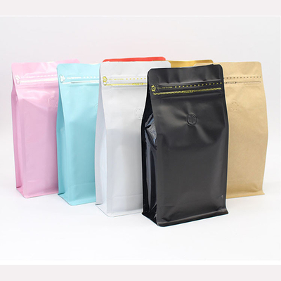 kopen FDA-goedgekeurde flatspoot koffiezakken met klep online manufacture