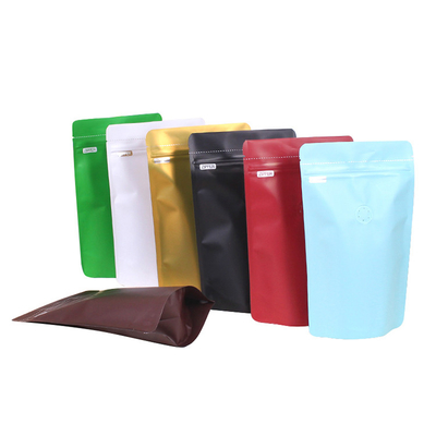 kopen Mopp / VMPET / PE Stand-up koffiezakjes met klepgraafdruk online manufacture