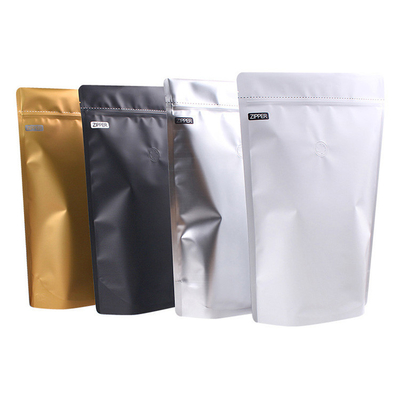 kopen 1/2 lb pond 250g aluminium folie Stand-up koffiezak met Ziplock ontgasventiel online manufacture