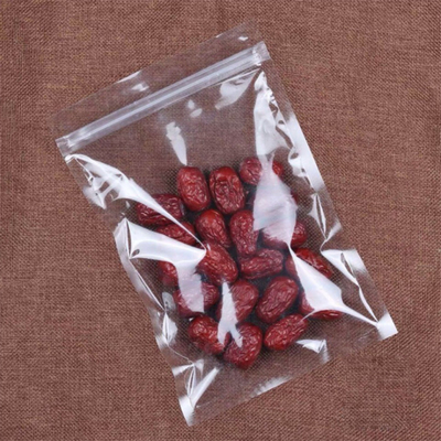 kopen Warmteverzegelbare herverzegelbare heldere transparante platte zak met zip slot voor voedsel snoep sieraden online manufacture