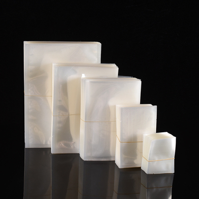 kopen Op maat gemaakte doorzichtige driezijdige plastic gesloten gravure-drukzakken online manufacture
