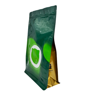 2.5kg Custom Design Heavy Duty Metallic Lining Block Flat Bottom Hervergrendelbare Droge Huisdiervoedselverpakkingszakken voor honden met Ziplock