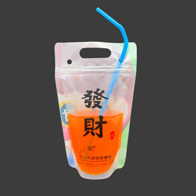 Gepersonaliseerde drankzakjes voor volwassenen drankzakjes voor zomerfeesten sap drinkzakjes met rits en rieten