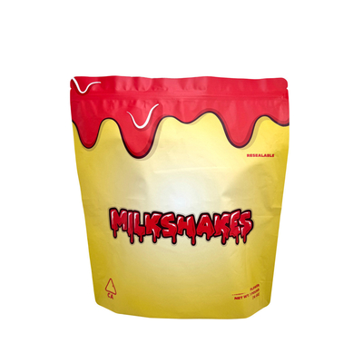 Hoge barrière 1lb folie gelamineerde stand-up zak met rits voor snoep kauwgom koekjes voedselverpakking