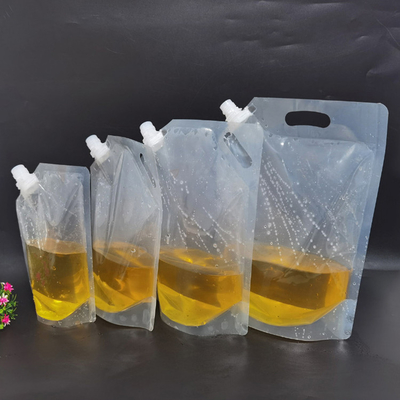 Warmteverzegelbare stand-up aluminiumfolie spout zakjes voor drank